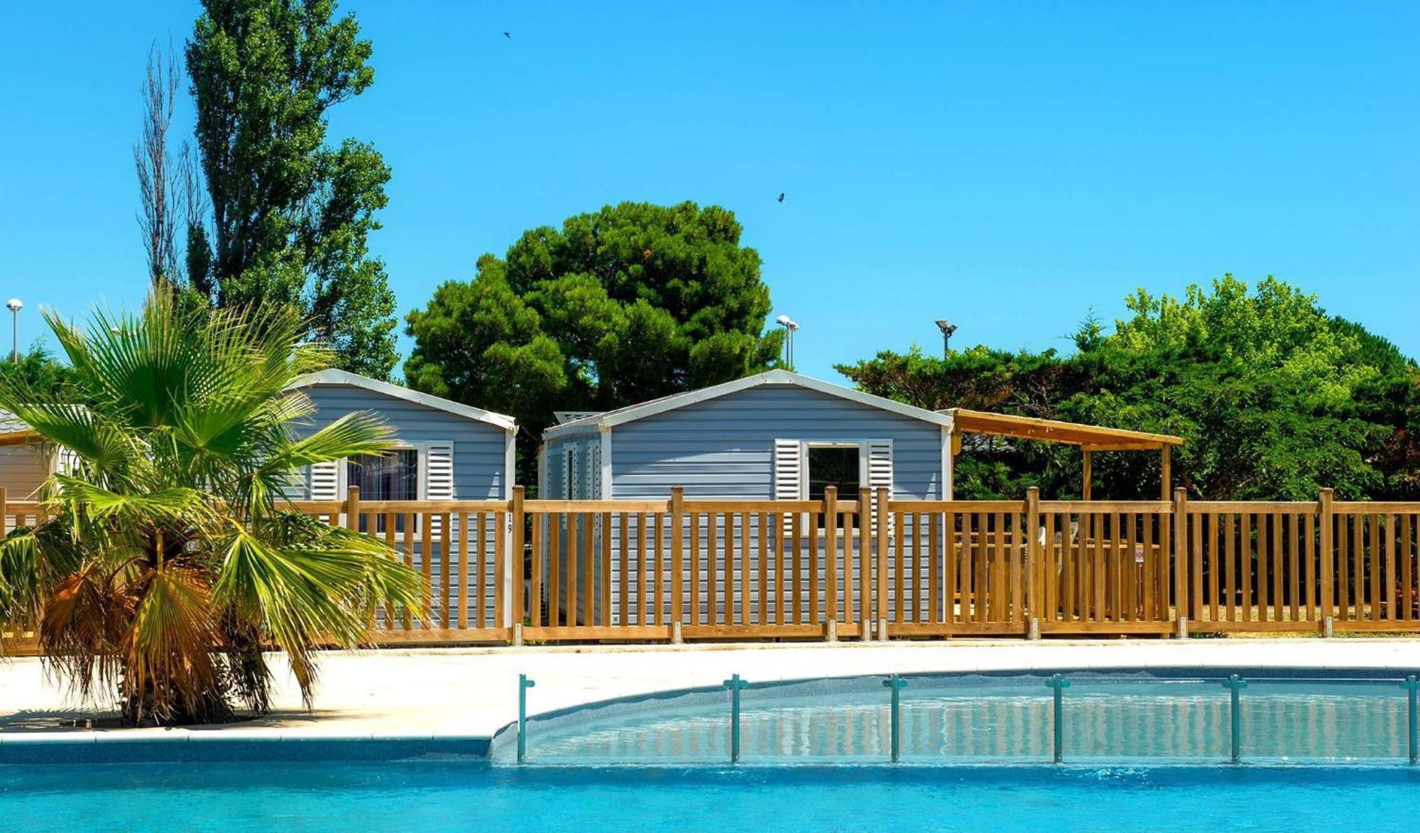 Les Mobil Homes De Naka, Une Entree Gratuite Adulte Pour La Reserve Africaine Port-la-Nouvelle Exterior foto